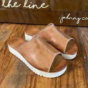 Bed Stu Fairlee ll Platform Slide Sandals